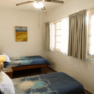 West bedroom in the 3 bedroomed cottage