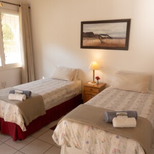 Self catering bed arrangement.